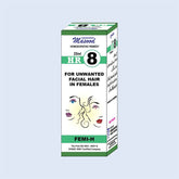 Masood's HR.8 - Homeopathic Drops for Facial Hairs- Dr. Masood homeopathic pharma
